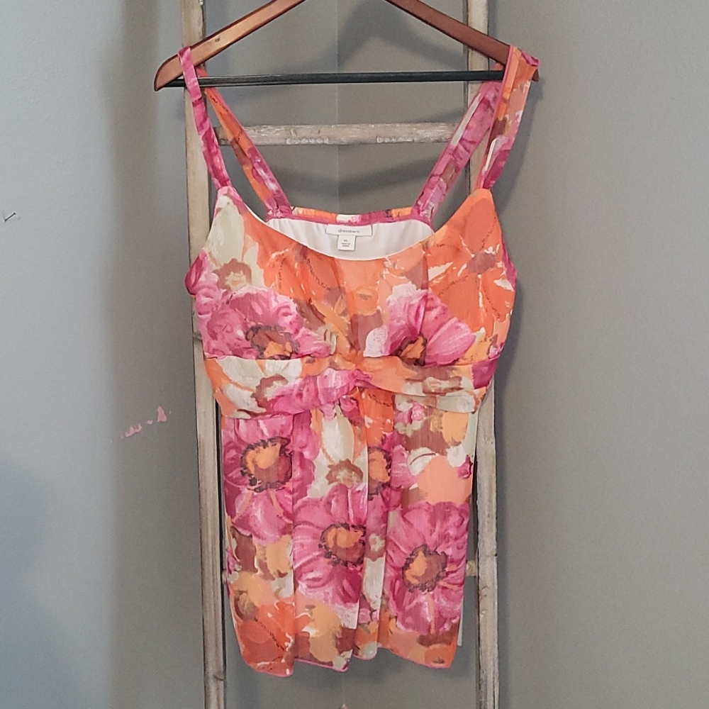 Babydoll Top with tie ribbon belt